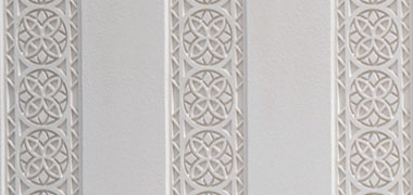 Detail of the pattern on a pre-cast concrete walling