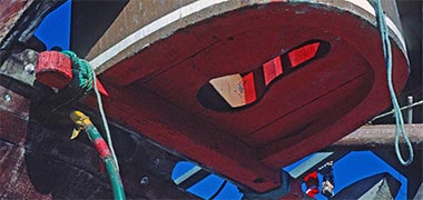 A view of a zuli from below